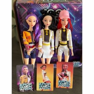 K-Pop Demon Hunters Fashion Dolls Set